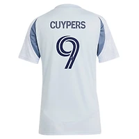 Women's adidas Hugo Cuypers Light Blue Chicago Fire 2025 The Municipal Kit Replica Player Jersey