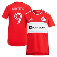 Maillot réplique de joueur adidas Hugo Cuypers rouge Chicago Fire 2024 Return To Red pour femme