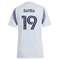 Women's adidas Jonathan Bamba Light Blue Chicago Fire 2025 The Municipal Kit Replica Player Jersey