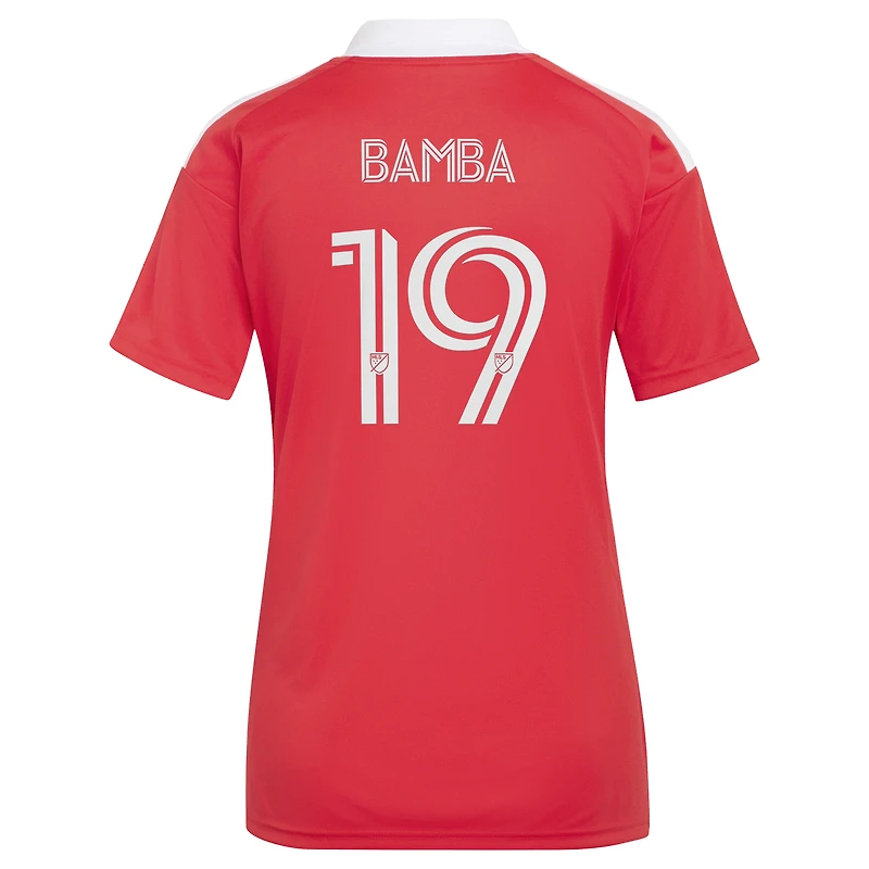 Women's adidas Jonathan Bamba Red Chicago Fire 2026 Forever Replica Jersey