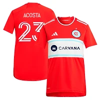 Maillot réplique de joueur adidas Kellyn Acosta Red Chicago Fire 2024 Return To pour femme