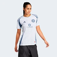 maillot réplique du municipal Chicago Fire 2025 bleu clair adidas pour femme