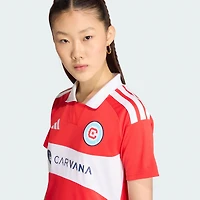 Women's adidas Red Chicago Fire 2026 Forever Replica Jersey