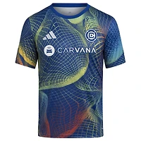 Youth adidas  Blue Chicago Fire 2025 United We Play AEROREADY Pre-Match Top