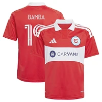 Youth adidas Jonathan Bamba Red Chicago Fire 2026 Forever Replica Jersey