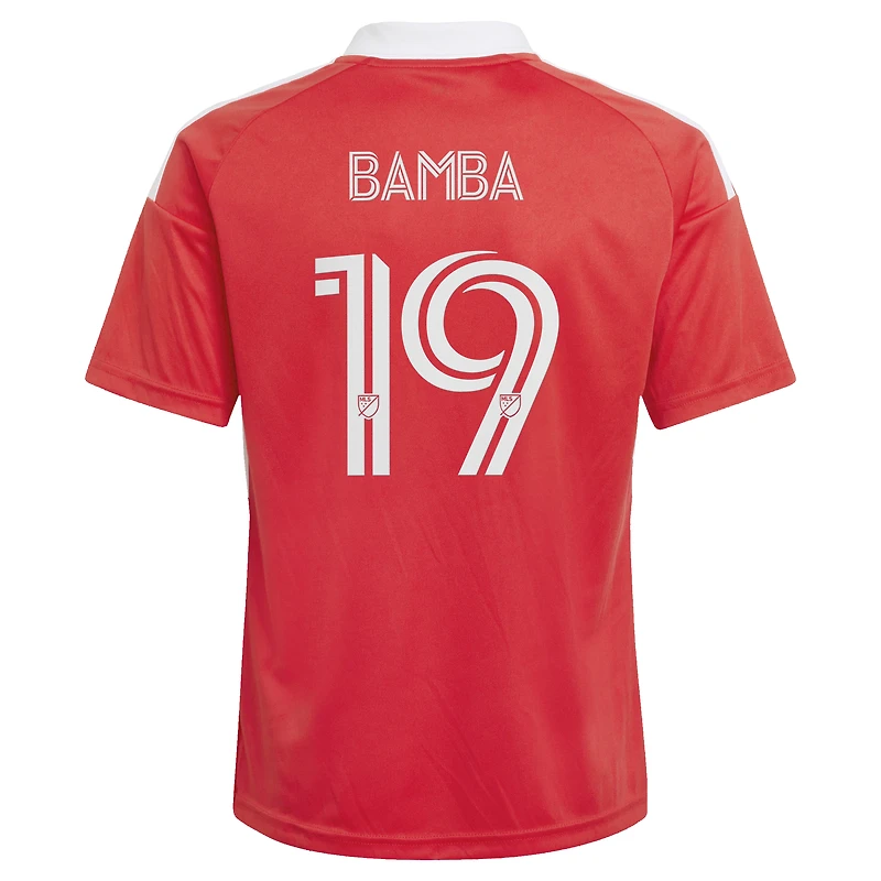 Youth adidas Jonathan Bamba Red Chicago Fire 2026 Forever Replica Jersey