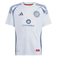 Youth adidas Kellyn Acosta Light Blue Chicago Fire 2025 The Municipal Kit Replica Player Jersey