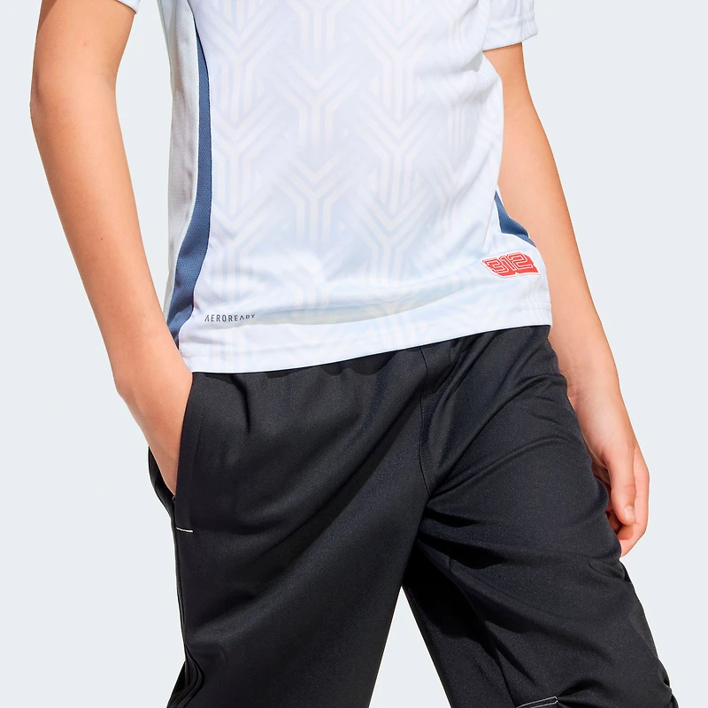 Maillot réplique du kit municipal pour jeunes adidas Chicago Fire 2025 bleu clair