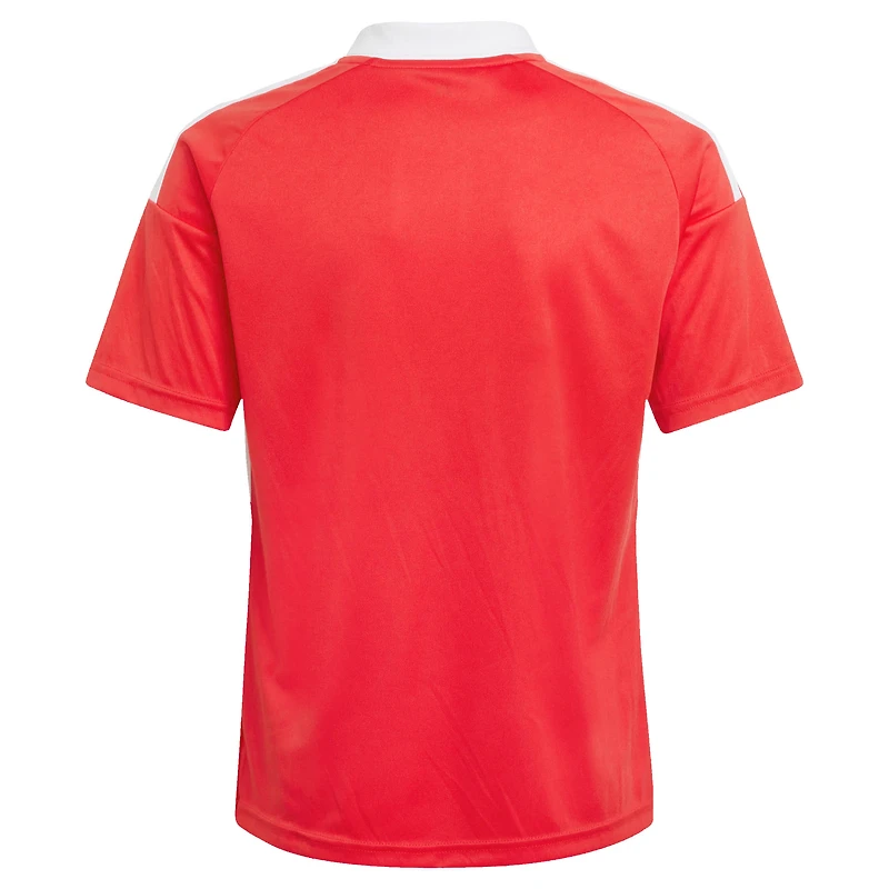Maillot réplique adidas Chicago Fire rouge 2026 Forever Red pour jeunes