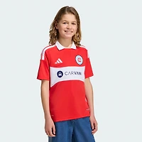 Maillot réplique adidas Chicago Fire rouge 2026 Forever Red pour jeunes