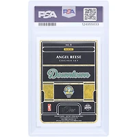 Angel Reese Chicago Sky 2024-25 Panini Rookie Royalty Deep Dish Pizza Downtown #5 PSA Authenticated 10 Rookie Card