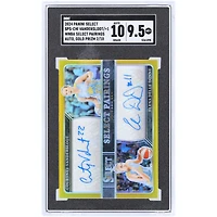 Courtney Vandersloot et Elena Delle Donne Chicago Sky Autographiées 2024 Panini Select WNBA Gold Prizm Select Pairings Autograph #SPS-CHI #2/10 SGC Authentifiée 9.5/10 Carte