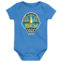 Ensemble de 3 poussettes pour bébé Chicago Sky Slide Home d'Infantry Outerstuff