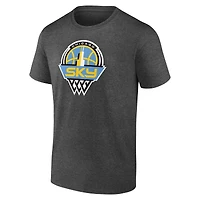 Men's  Charcoal Chicago Sky Primary Logo T-Shirt