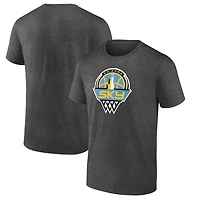 Men's  Charcoal Chicago Sky Primary Logo T-Shirt