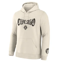 Men's Fanatics  Cream Chicago Sky Legacy Fleece Pullover Hoodie