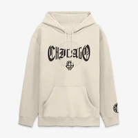 Sweat à capuche polaire Fanatics crème Chicago Sky Legacy pour homme