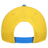 Men's New Era Yellow Chicago Sky Bold Arch COOLERA 9FORTY A-Frame M-Crown Adjustable Hat