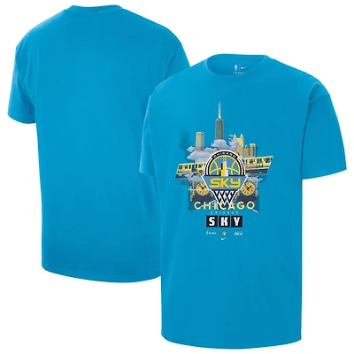 Men's Nike Sky Blue Chicago Original Content Max90 T-Shirt