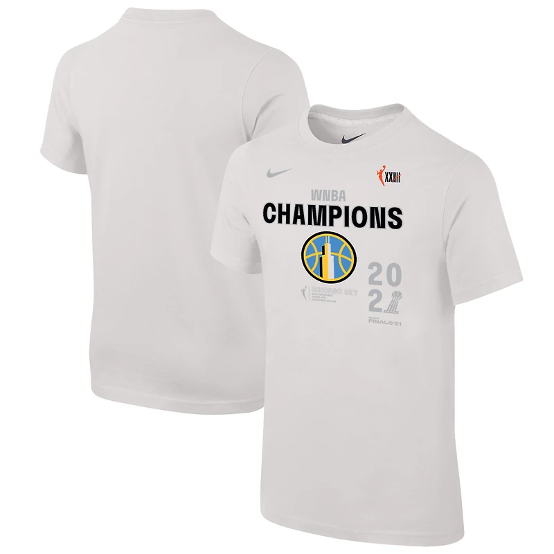 BCS CHISKY BLANC WNBA 2021 CHAMPS HOMMES TEE TEEMENSCR
