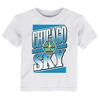 T-shirt blanc pour tout-petits de l'équipe Chicago Sky