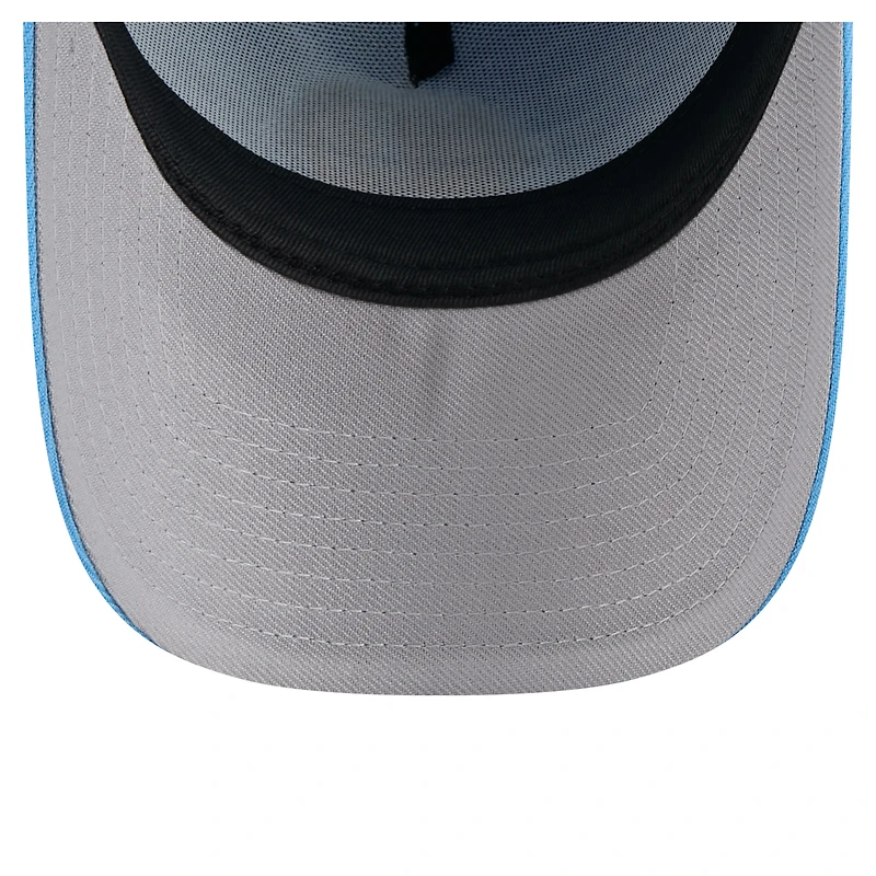 Unisex New Era  Light Blue Chicago Sky Core Logo A-Frame 9FORTY Adjustable Hat