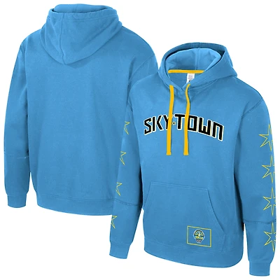 Unisex Stadium Essentials  Light Blue Chicago Sky City Star Rebel Edition Pullover Hoodie