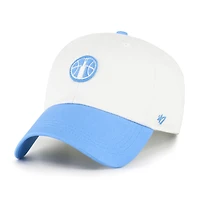 Unisex '47  White/Sky Blue Chicago Sky Contemporary Two-Tone Clean Up Adjustable Hat