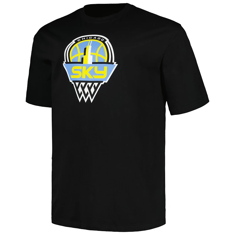Fanatics unisexe Kamilla Cardoso noir Chicago Sky Big & Tall profil nom et numéro T-Shirt