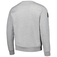 Unisex Heather Grey Chicago Sky Core Pullover Sweatshirt