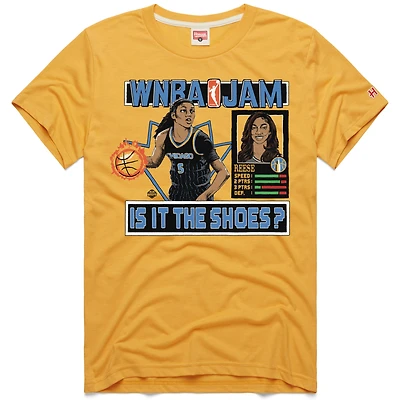 T-shirt unisexe hommage Angel Reese Gold Chicago Sky WNBA Jam Tri-Blend