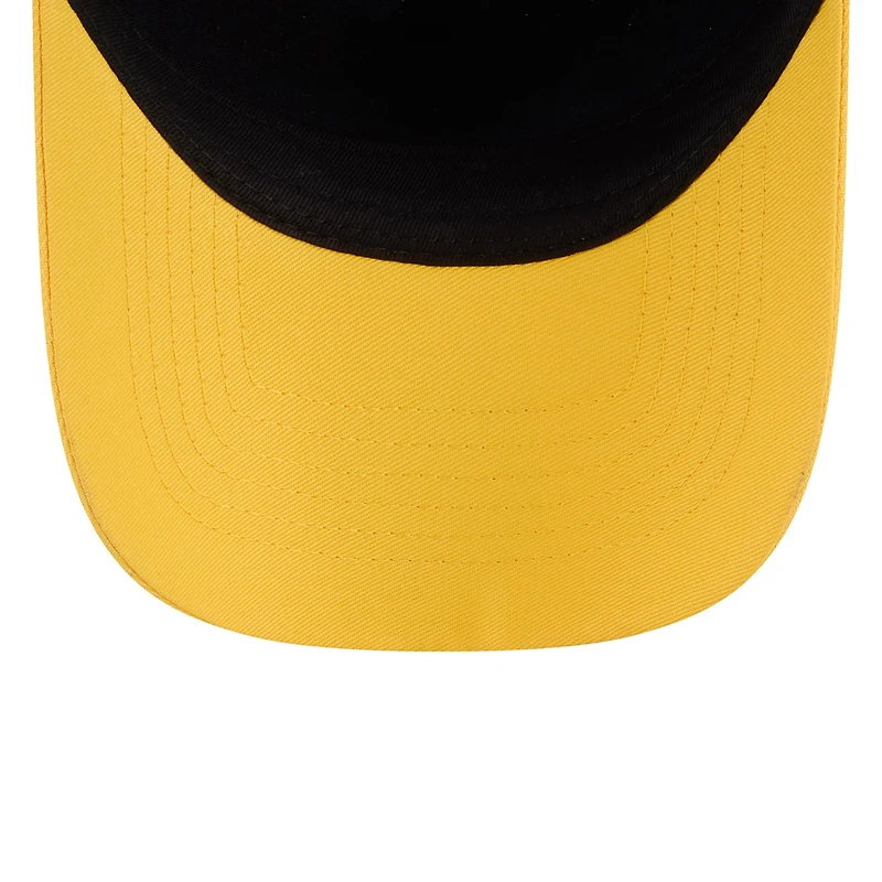 Casquette unisexe New Era bleu ciel/jaune Chicago Sky WNBA Tip-Off 2026 avec écusson en métal et monture en A, modèle 9FORTY ajustable