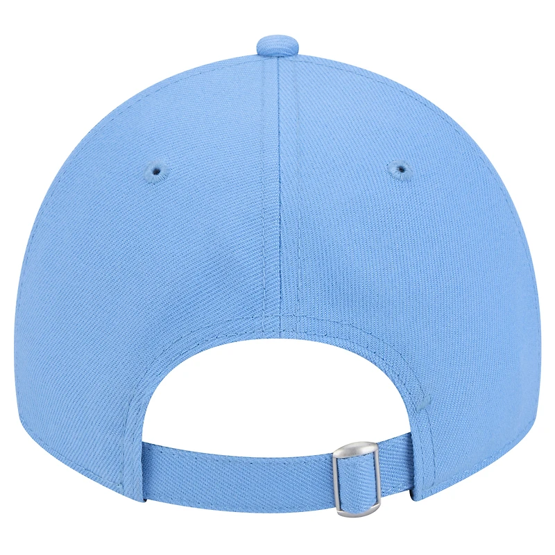 Casquette réglable unisexe New Era bleu ciel Chicago Sky Core Logo 9TWENTY