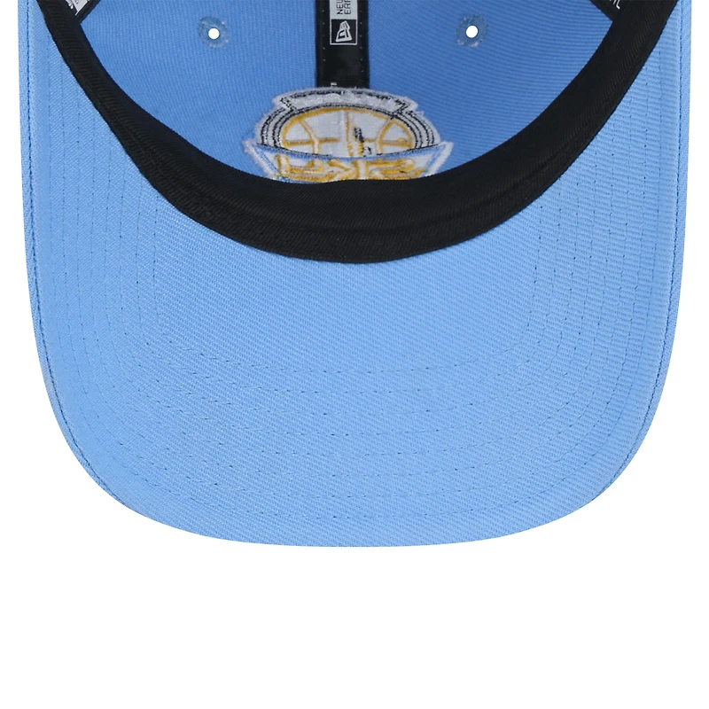 Casquette réglable unisexe New Era bleu ciel Chicago Sky Core Logo 9TWENTY