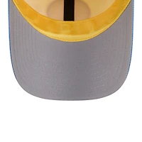 Unisex New Era Yellow/Sky Blue Chicago Sky 2026 WNBA Draft Satin Crystals Casual Classic Adjustable Hat