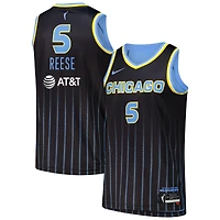 Unisex Nike Angel Reese Black Chicago Sky 2024 WNBA Draft - Top Player Finished Explorer Jersey