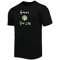 T-shirt unisexe round21 Hailey Van Lith noir avec nom et numéro des Chicago Sky