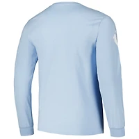 Unisex Sky Blue Chicago Play Long Sleeve T-Shirt