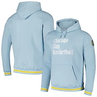 Sweat à capuche unisexe bleu ciel Chicago Sky Premium