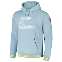 Sweat à capuche unisexe bleu ciel Chicago Sky Premium