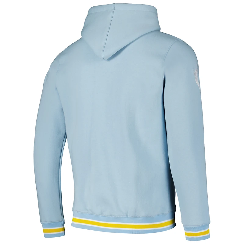 Sweat à capuche unisexe bleu ciel Chicago Sky Premium