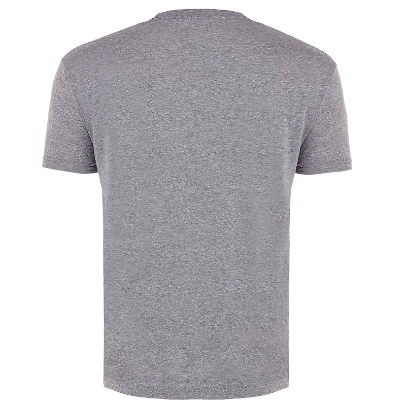 Unisex Sportiqe  Heather Gray Chicago Sky Comfy Basket Tri-Blend T-Shirt