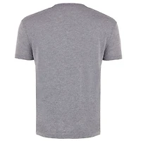Unisex Sportiqe  Heather Gray Chicago Sky Comfy Basket Tri-Blend T-Shirt