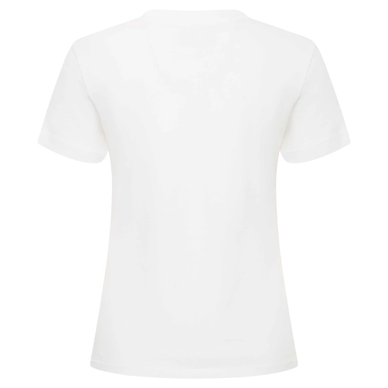 T-shirt unisexe Sportiqe blanc Chicago Sky Script Front Arcadia
