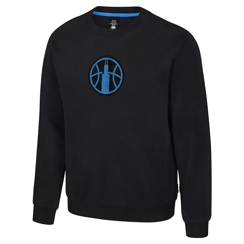 Unisex Stadium Essentials  Black Chicago Sky Club Level Sweatshirt