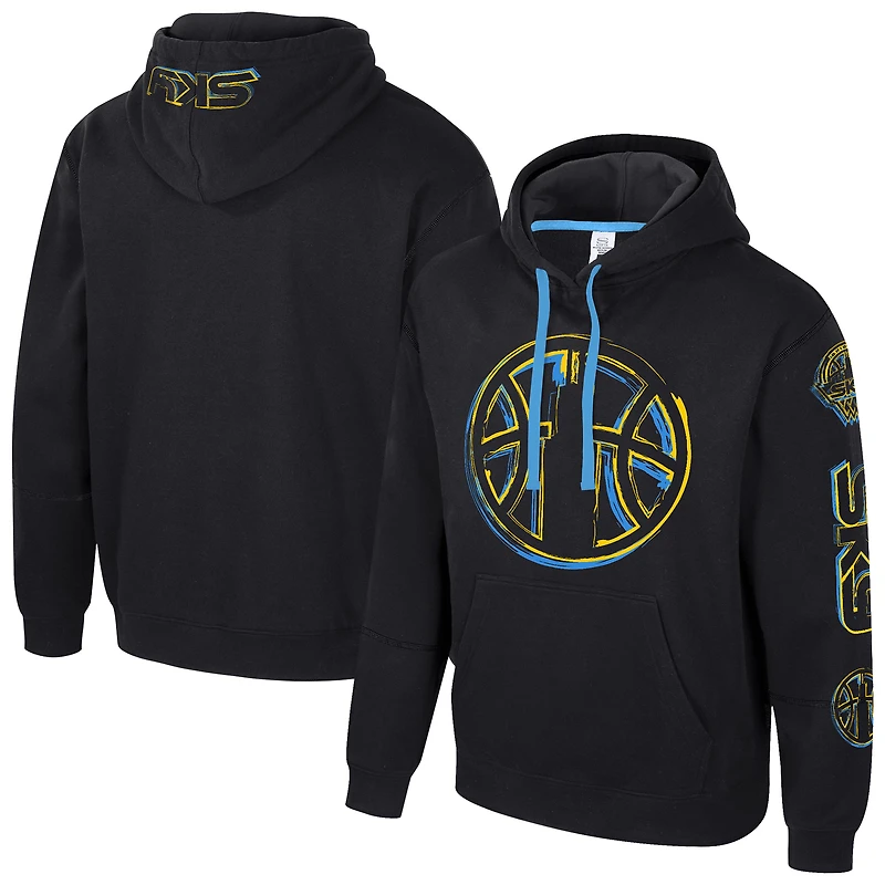 Unisex Stadium Essentials Black Chicago Sky Elementized Pullover Hoodie