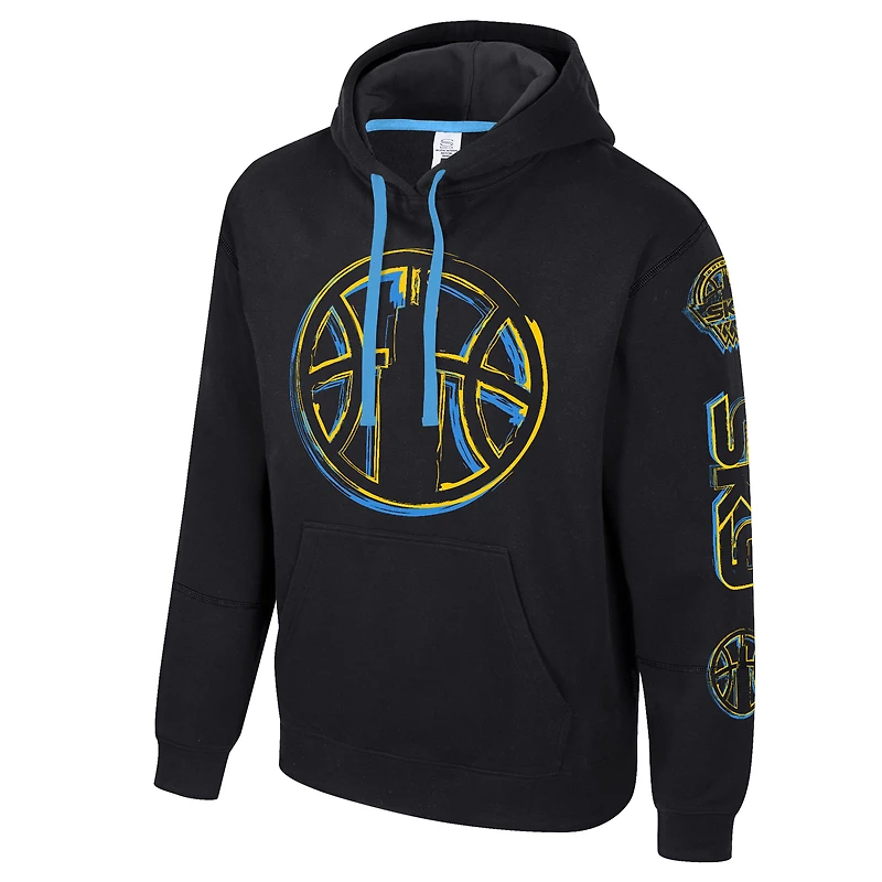 Sweat à capuche unisexe Stadium Essentials noir Chicago Sky Elementized