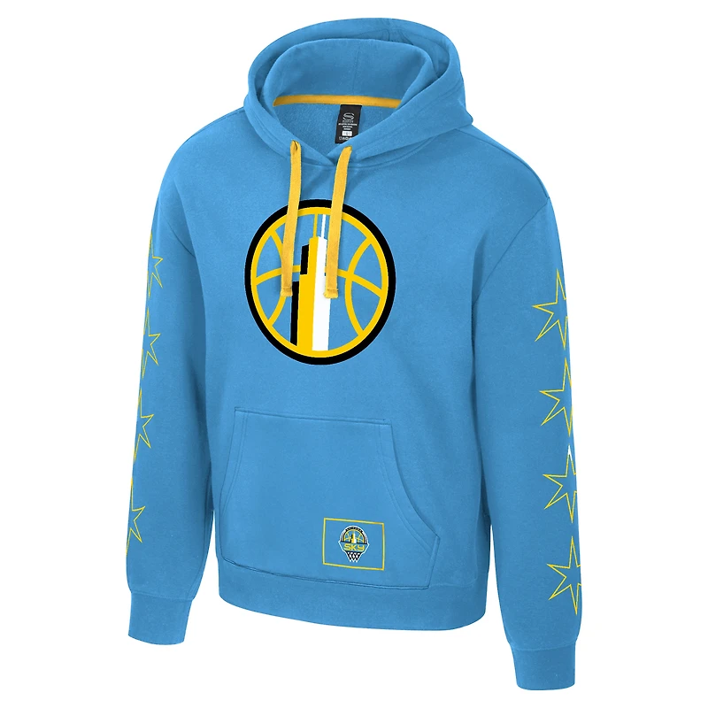 Unisex Stadium Essentials Sky Blue Chicago City Star Hoodie