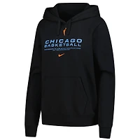 Women's Nike  Black Chicago Sky Club City Pullover Hoodie