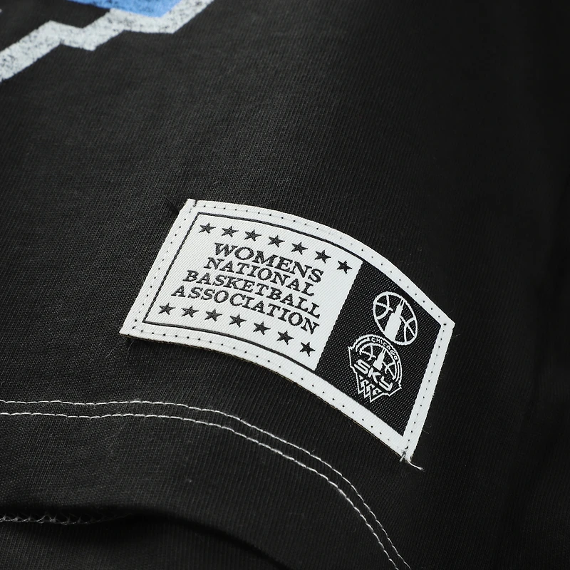 T-shirt court et boxy blanc Chicago Sky Team Split pour femme New Era